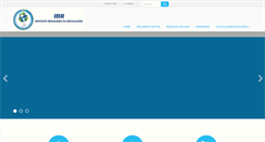 Desktop Screenshot of ibr.org.br